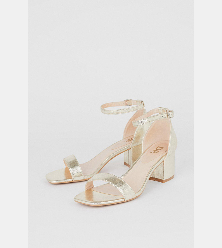 Sammy Low Block Barely There Heels