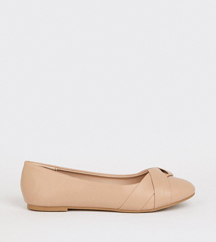 Buy Dorothy Perkins Paige Wrap Detail Ballet Flats In Pink | 6thStreet ...