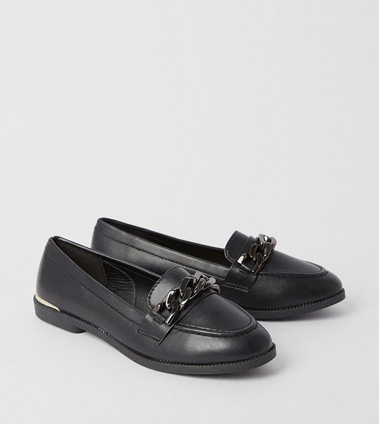 Dorothy perkins hot sale loafers black