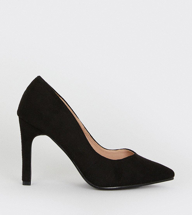 Buy Dorothy Perkins Wide Fit Delma Slim Heel Court Shoes In Black 6thStreet Qatar