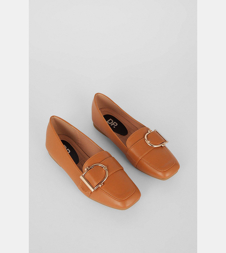 Dorothy perkins tan loafers store