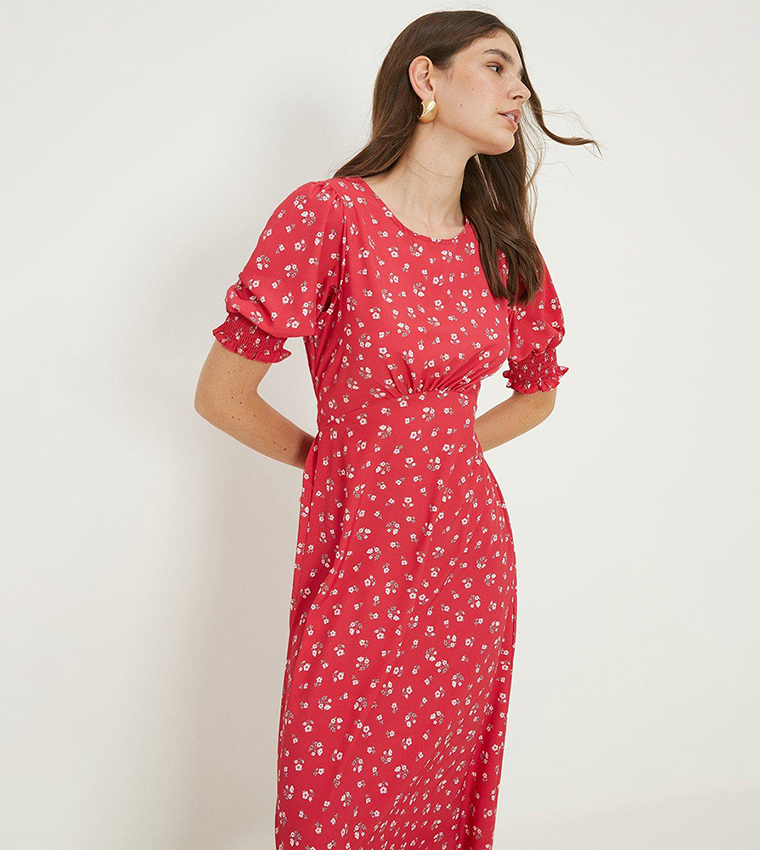 Dorothy perkins red polka dot outlet dress