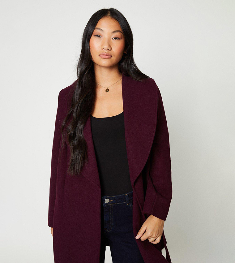 Dorothy perkins berry wrap on sale coat