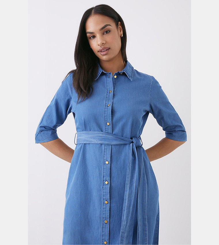 Dorothy perkins store denim shirt dress