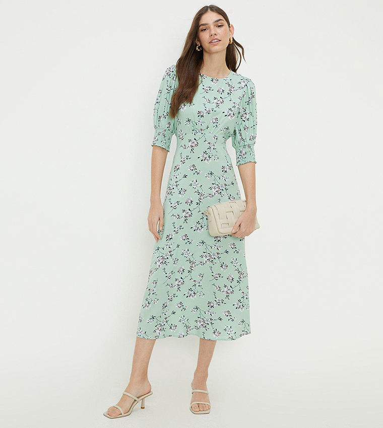 Dorothy perkins clearance sage green dress