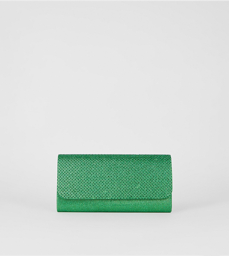 Green clutch bag dorothy perkins sale