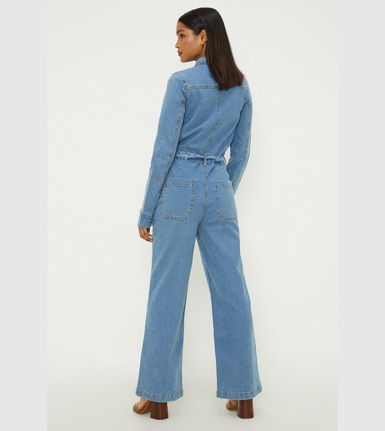 Dorothy perkins blue sales jumpsuit