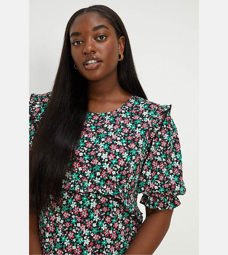 Dorothy perkins floral hot sale midi dress