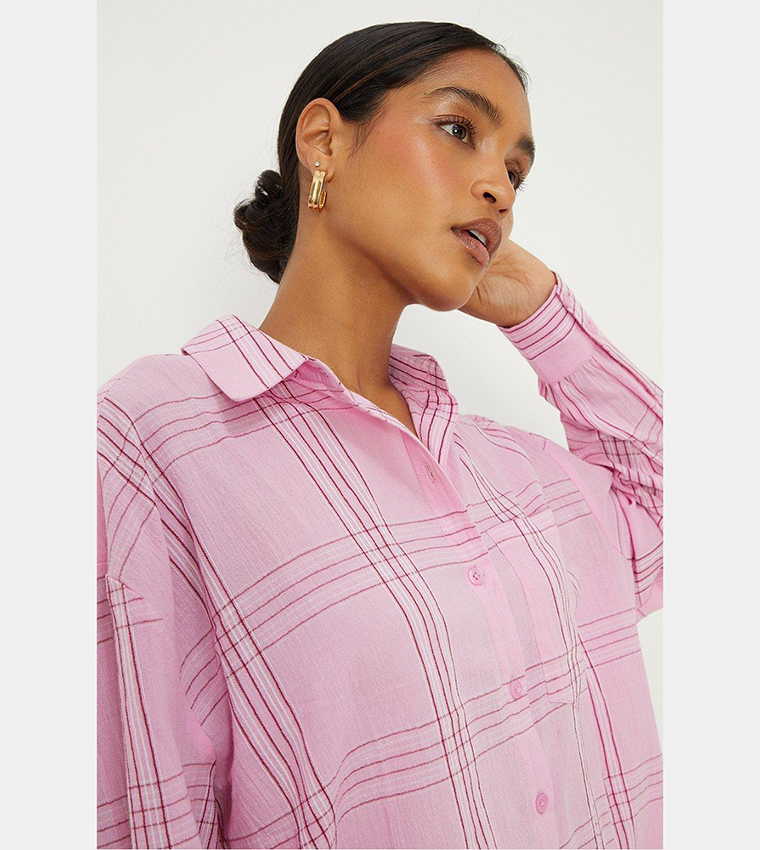 dorothy perkins pink shirt