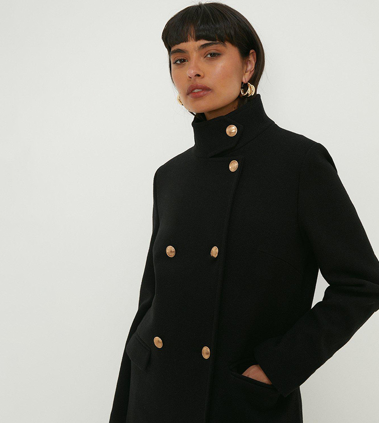 Dorothy perkins shop funnel neck coat