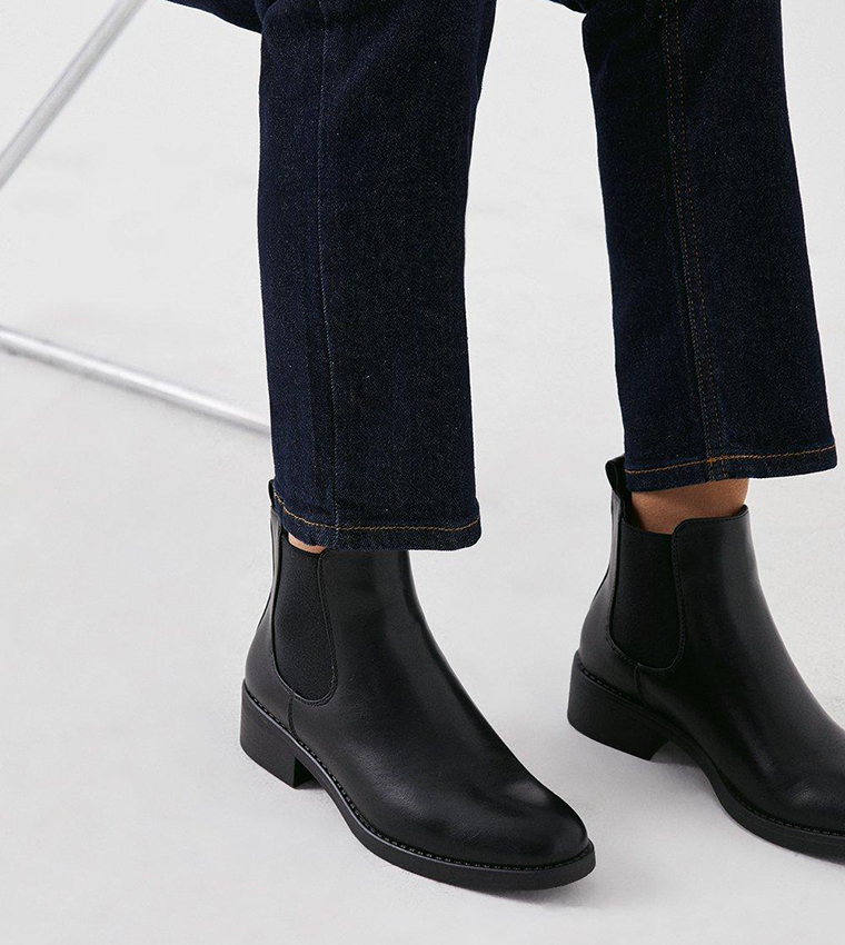 Buy Dorothy Perkins Marina Basic Chelsea Boots In Black 6thStreet Qatar