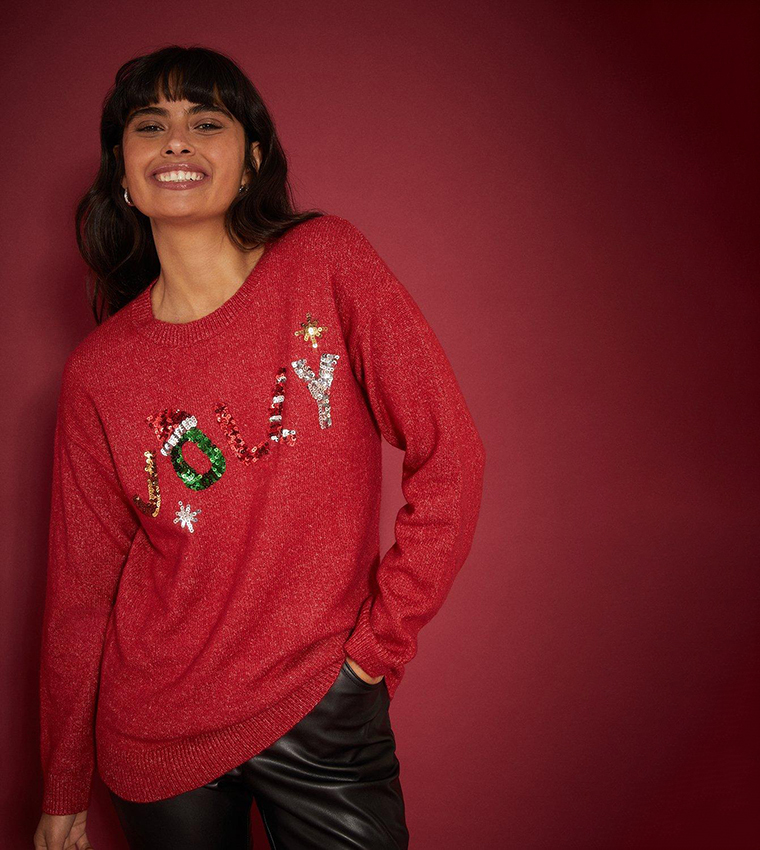 Womens christmas jumper outlet dorothy perkins