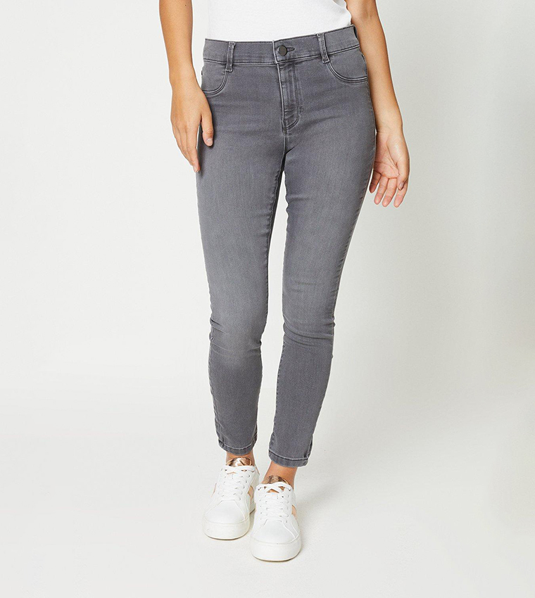 Dorothy perkins hot sale grey jeans