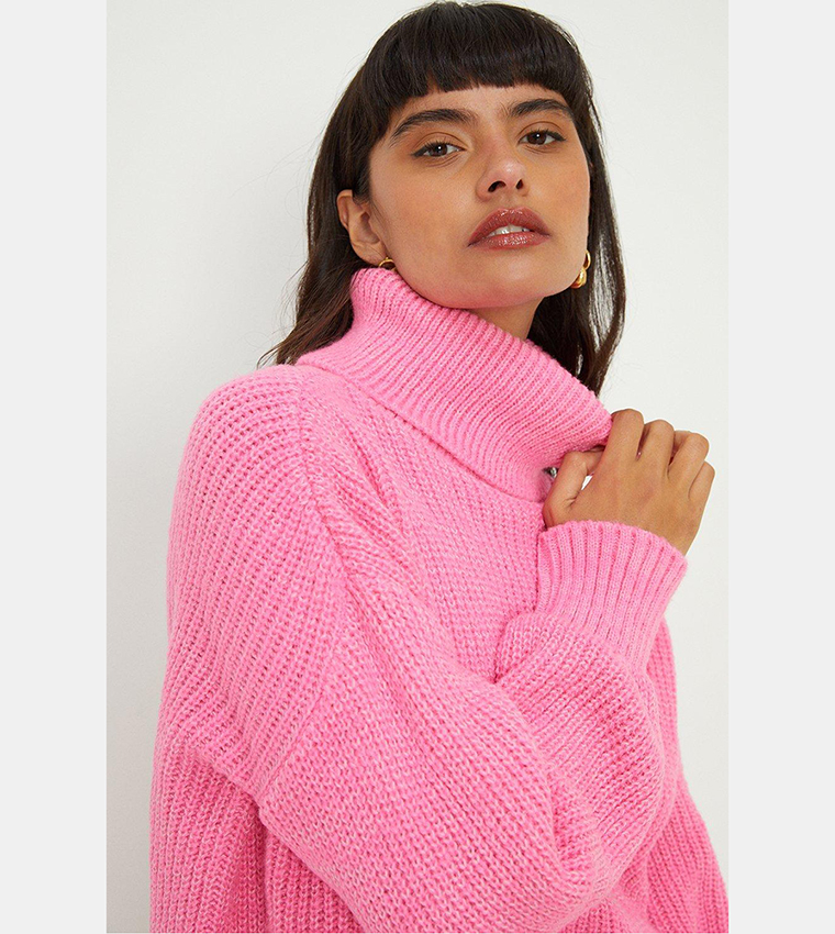 Dorothy perkins pink jumper best sale