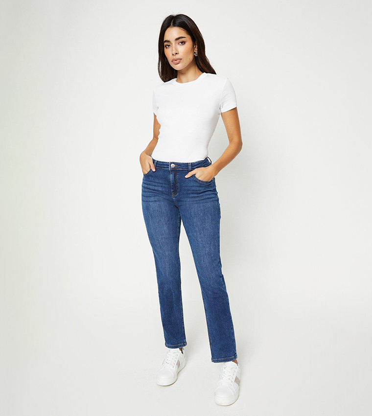 Womens sales fitted jeans