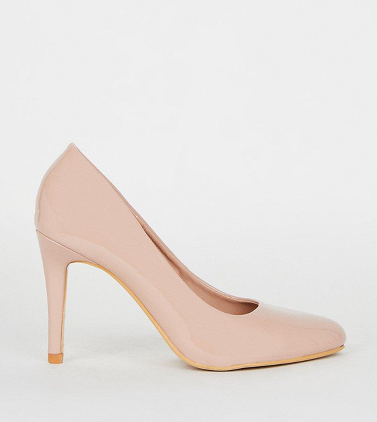 Pale pink court on sale heels