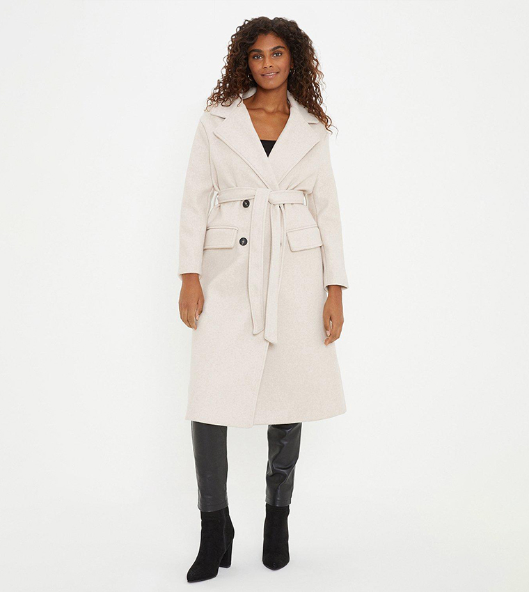 Dorothy perkins shop belted coat