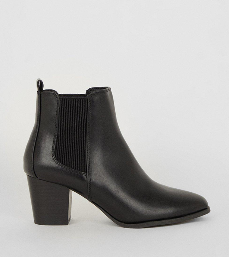 Buy Dorothy Perkins Mia Block Heel Ankle Boots In Black | 6thStreet ...