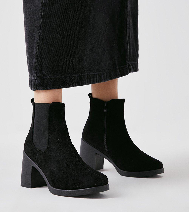 Buy Dorothy Perkins Alo Casual Heeled Chelsea Boots In Black 6thStreet Bahrain