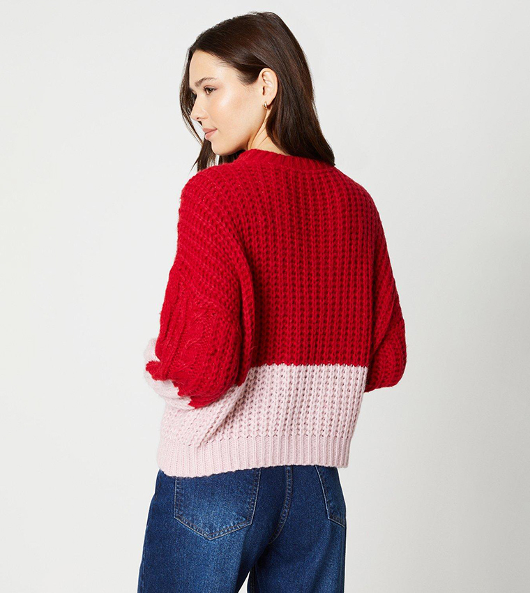 Dorothy perkins red cardigan best sale