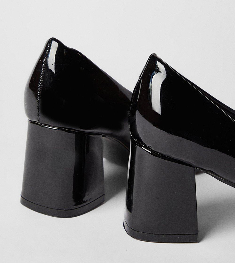 Extra Wide Fit Elise Block Heel Pumps