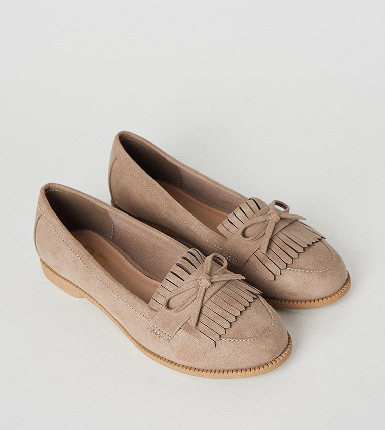 Wide Fit Loretta Tassel Loafers