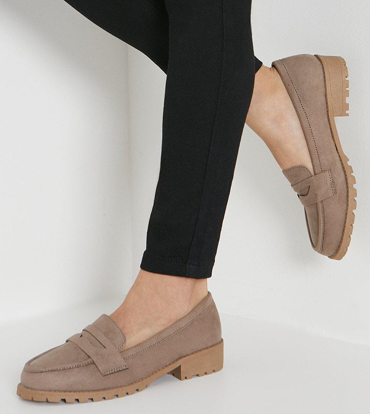 Wide Fit Leoni Chunky Loafers