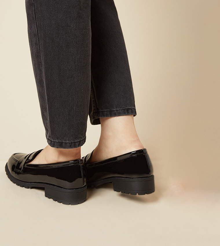 Wide Fit Leoni Chunky Loafers