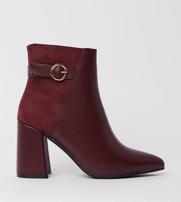 Dorothy perkins sales burgundy boots