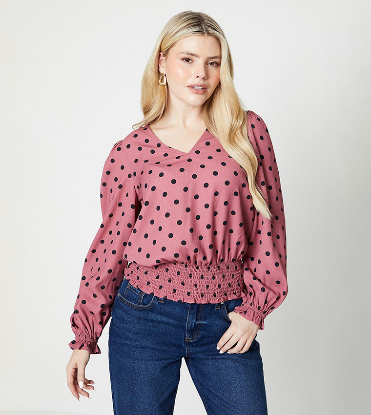 Dorothy perkins store polka dot top