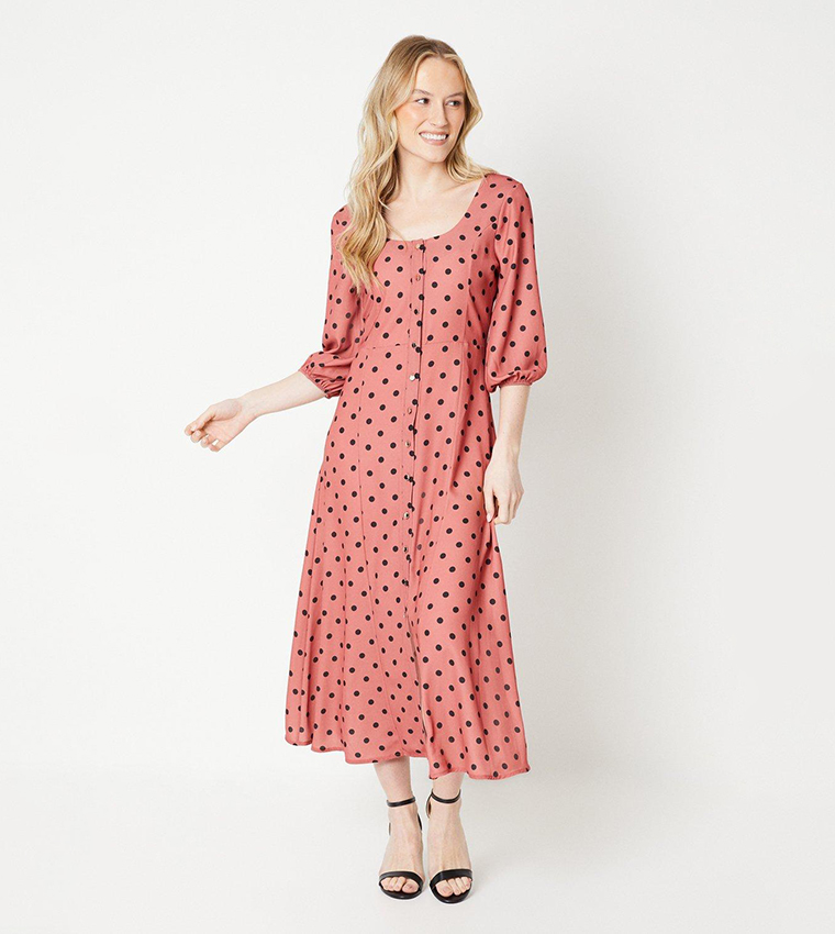 Dorothy perkins red polka dot dress best sale