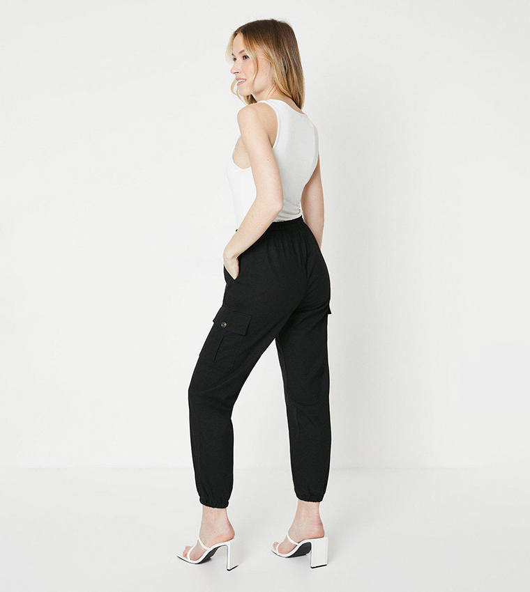 Dorothy perkins black discount joggers