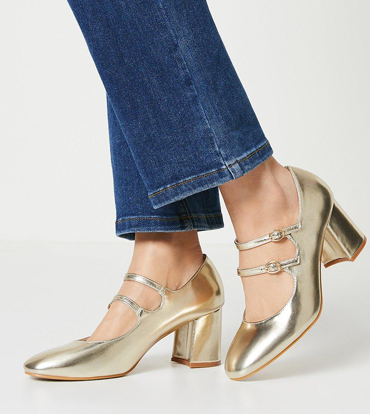 Gold shoes cheap dorothy perkins