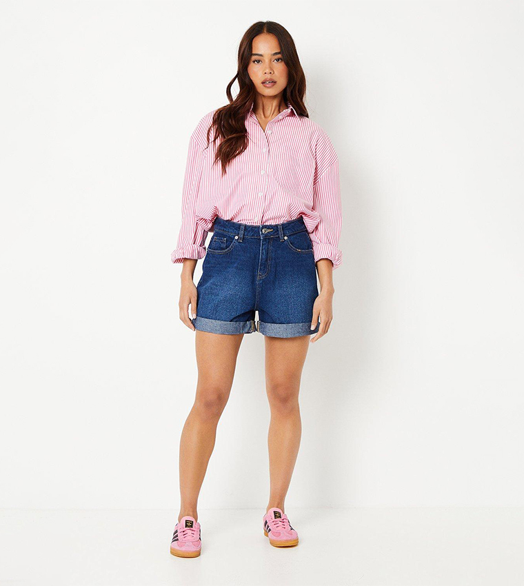 Dorothy perkins pink denim skirt best sale