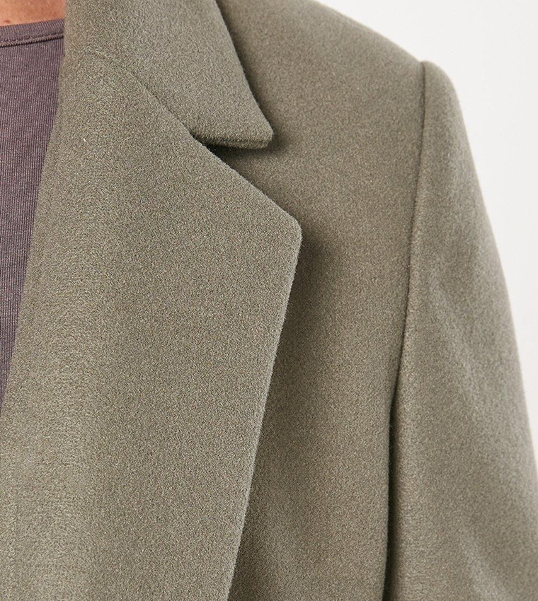 Smart Pocket Detail Blazer Coat