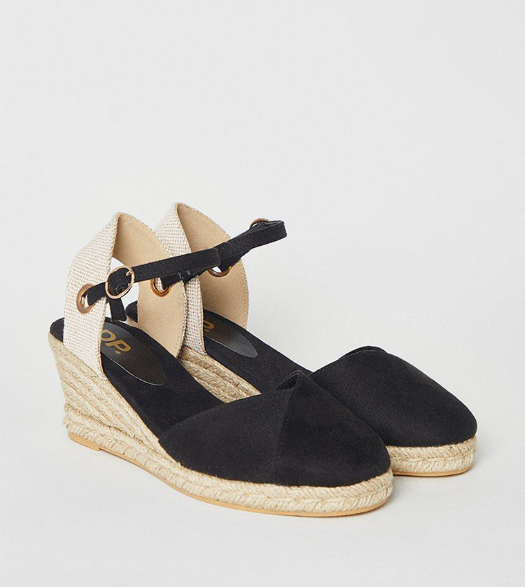 Buy Dorothy Perkins Outlet Rory Closed Toe Mid Heel Espadrille