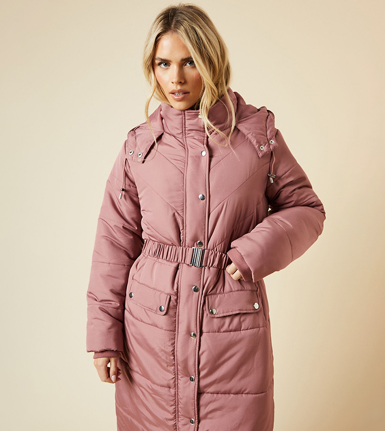 Padded Coat Pink Fur Coat Dorothy Perkins Buy Dorothy Perkins