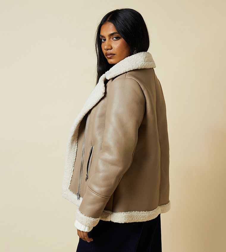 Leather Jacket Dorothy Perkins Petite Jackets Shop Dorothy Perkins