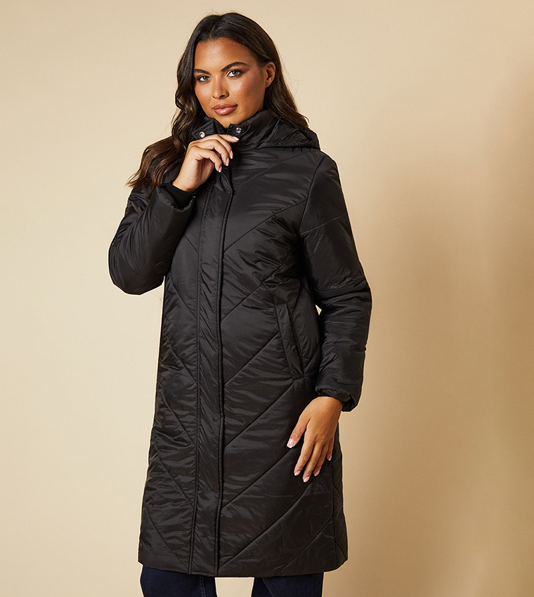 Parka Dorothy Perkins Black Coat Dorothy Perkins Black Padded Coat Top