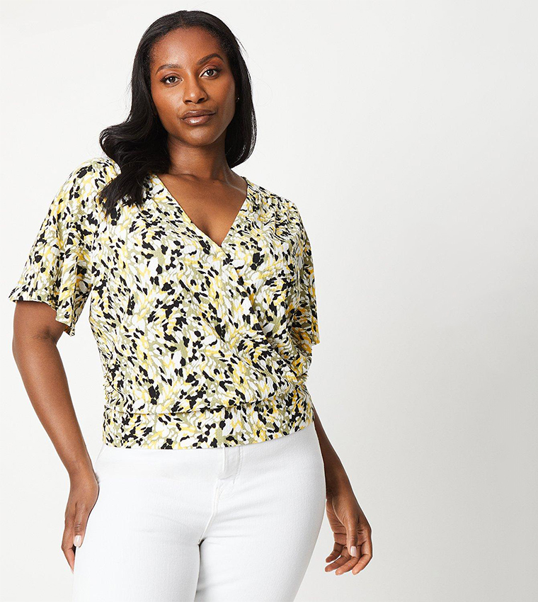 dorothy perkins yellow top