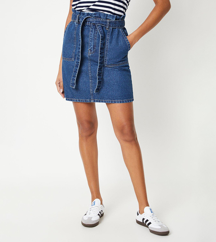 Denim mini skirt dorothy perkins best sale