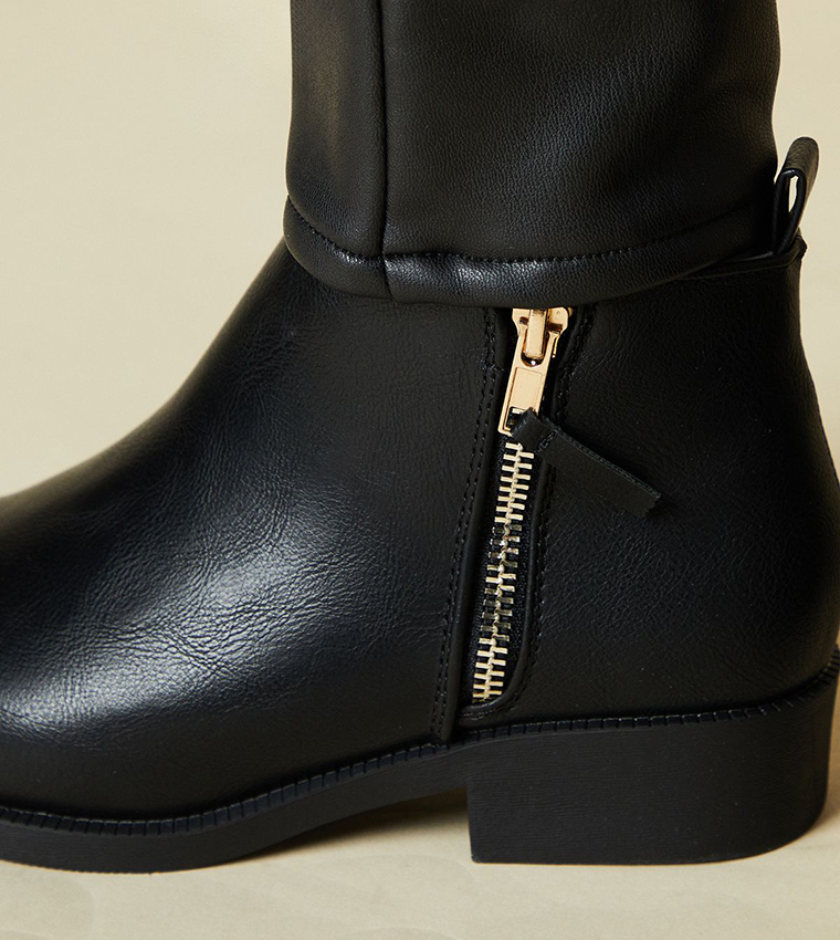 Maddy Side Zip Ankle Boots