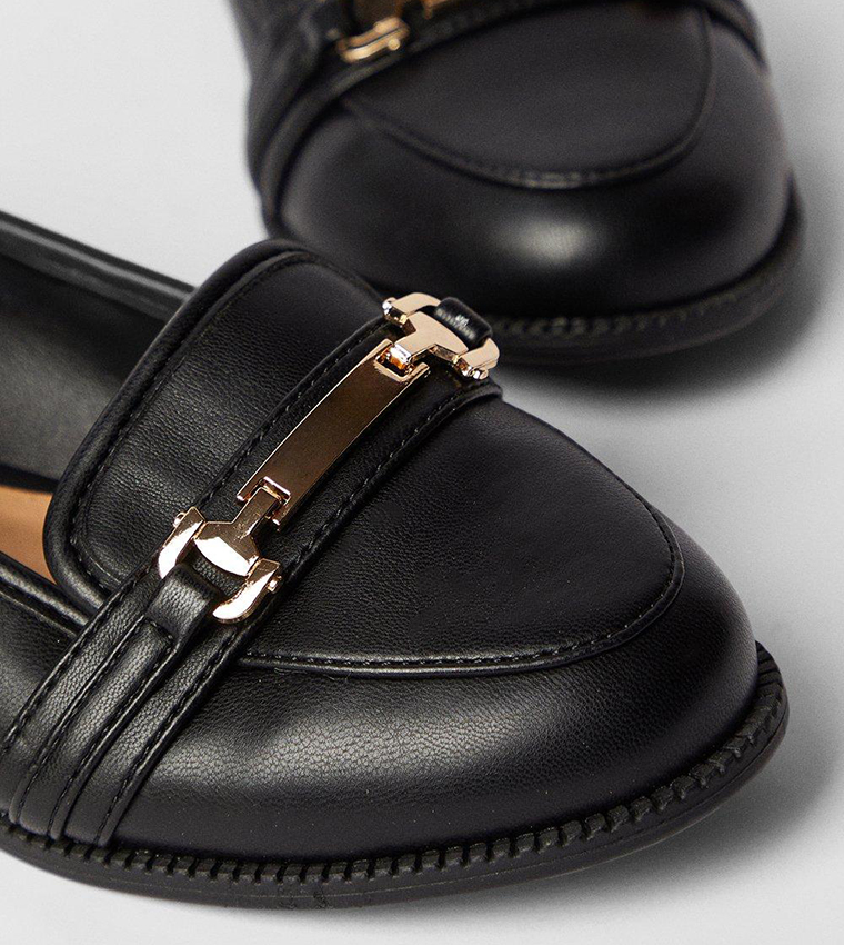 Wide Fit Lora Snaffle Loafers
