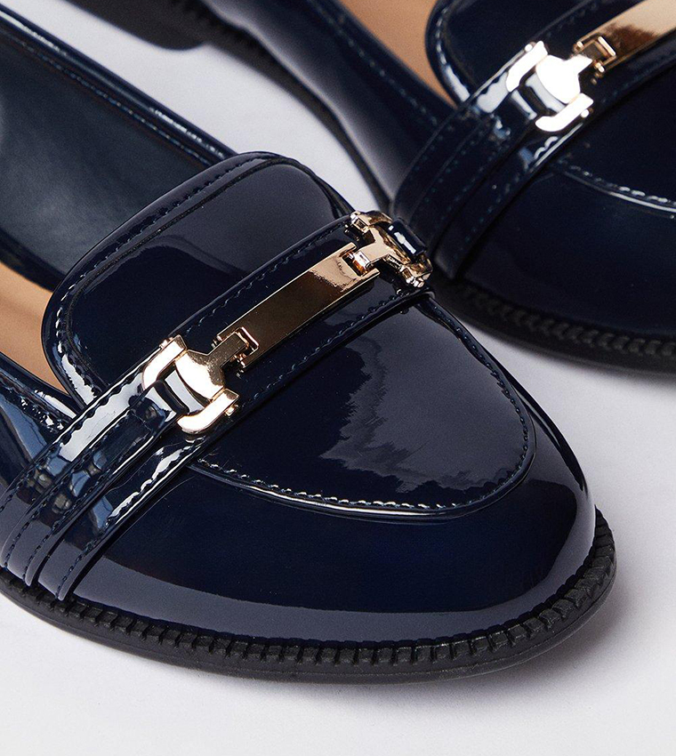 Wide Fit Lora Snaffle Loafers