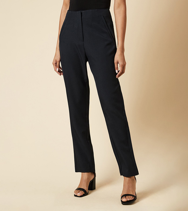 Tall Grazer Straight Fit Formal Trousers