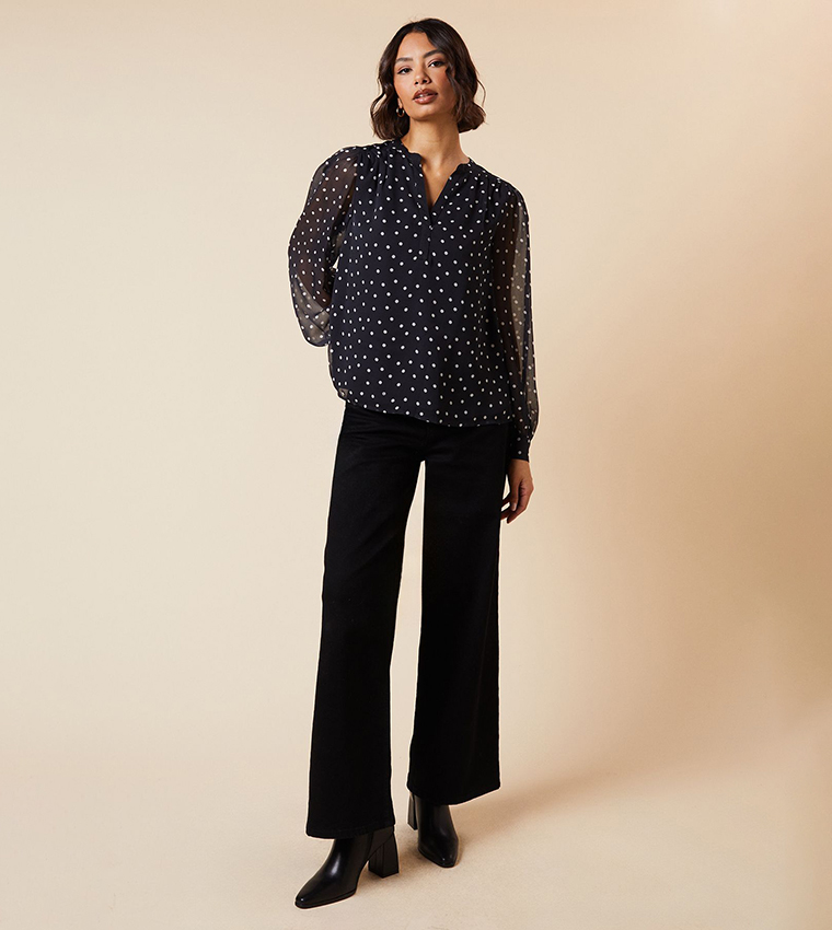 dorothy perkins chiffon tops