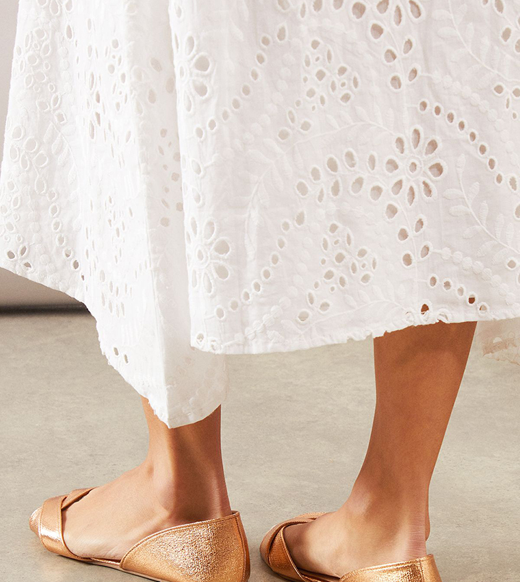 Maddie Open Toe Flat Sandals