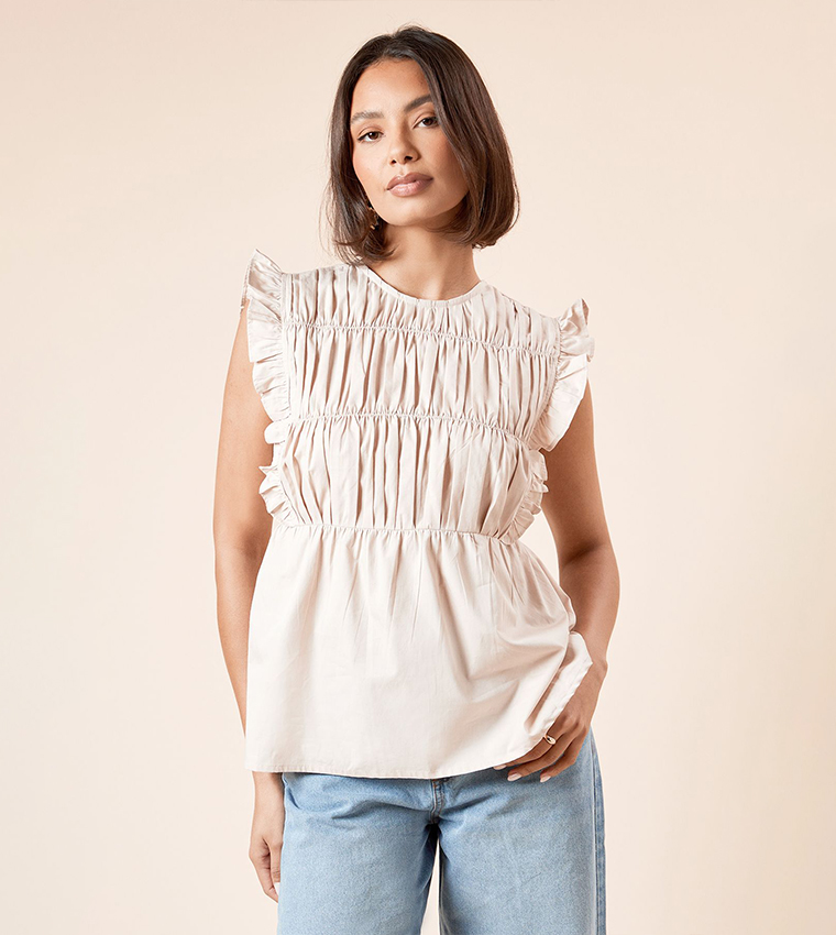 dorothy perkins ruffle top