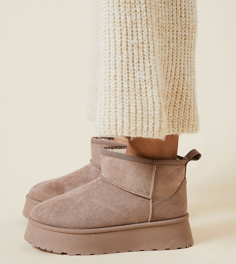 Platform Boots Dune Fur Lined Ankle Boots Fur Lined Ankle Boots Women  ShopStyle UK