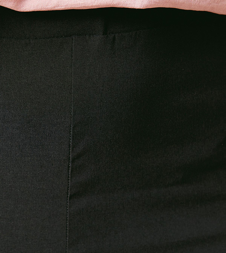 High Waist Skinny Fit Trousers